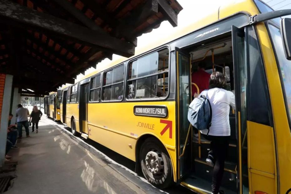 onibus transporte coletivo joinville hojesc