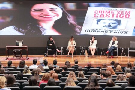 Juliana Dal Piva lança livro ‘Crime Sem Castigo’ na Alesc