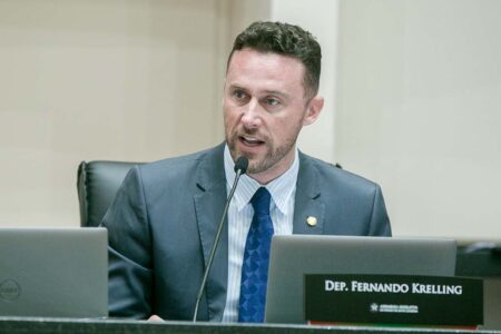 Fernando Krelling assume presidência da Alesc por sete dias