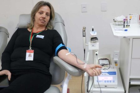 Campanha permanente da Alesc registra 45 novos cadastros de doadores de sangue