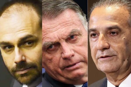 Eduardo xinga Bolsonaro, chama pai de ingrato e reclama de apoio a Tarcísio, mostra relatório da PF