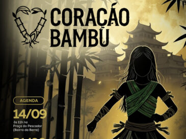 Espetáculo gratuito ‘Coração Bambu’ chega aos bairros de Balneário Camboriú