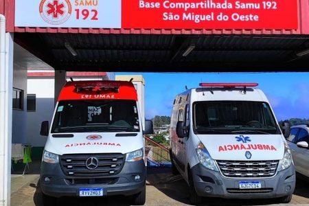 Nova Unidade Básica do Samu começa a operar em São Miguel do Oeste