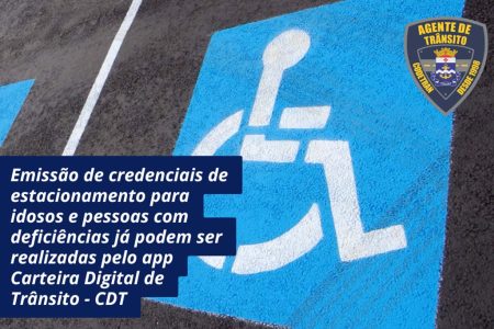 Itajaí: Credencial de estacionamento para idosos e deficientes será emitida por aplicativo