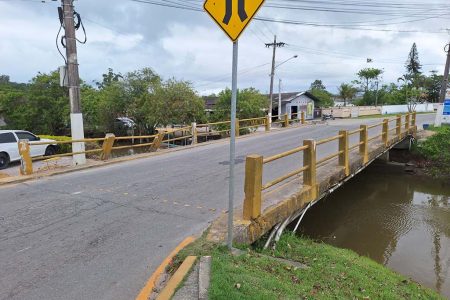 Divisa entre Porto Belo e Tijucas: Interdição total do trânsito na ponte do Rio Santa Luzia