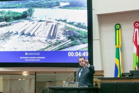 Minotto cobra Governo de Santa Catarina por obras paradas no Sul