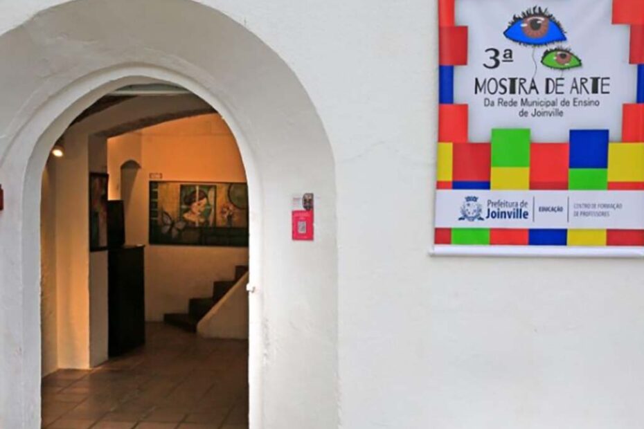 Mostra de Arte da Rede Municipal de Ensino joinville hojesc