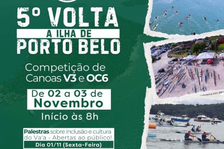 5º Volta a Ilha de Porto Belo ocorre neste final de semana