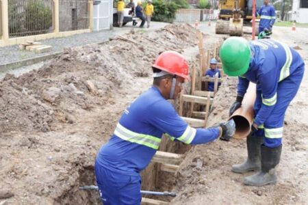 Joinville investiu R$ 200 milhões em obras de saneamento em 2024