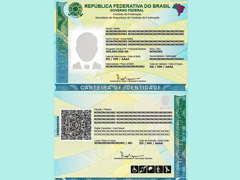 nova identidade RG hojepr