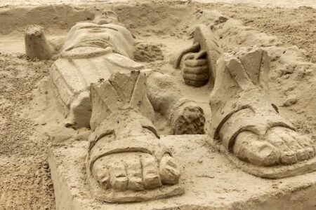 Festival de Esculturas de Areia movimenta Navegantes neste fim de semana