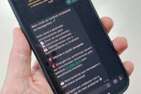 Instituto Ambiental de Navegantes passa a receber denúncias via WhatsApp