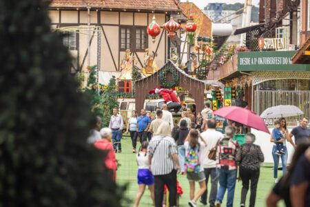 Natal em Blumenau proporciona opções de lazer até o dia 19 de janeiro