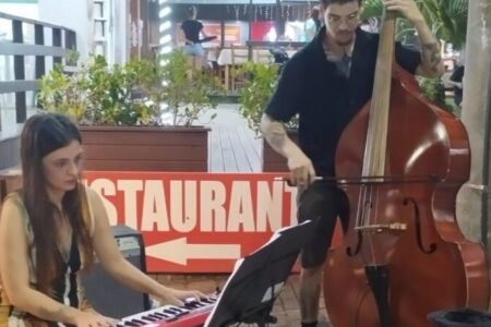 Cultura na rua traz música e encanto para Bombinhas