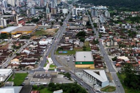 Joinville: Binário das ruas Procópio Gomes e Urussanga começa a ser implantado