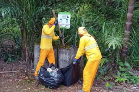 Joinville intensifica ações de limpeza nas áreas de rios frequentadas por banhistas