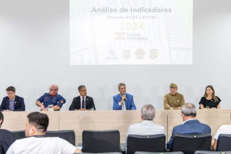 Santa Catarina registra menor número de roubos, furtos e feminicídios em 7 anos