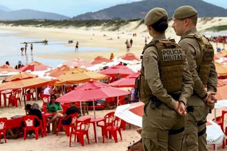 Polícia Militar de SC registra redução de crimes no início da temporada de Verão