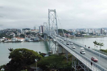 Florianópolis: confira as mudanças no trânsito da Ponte Hercílio Luz durante o Carnaval 2025