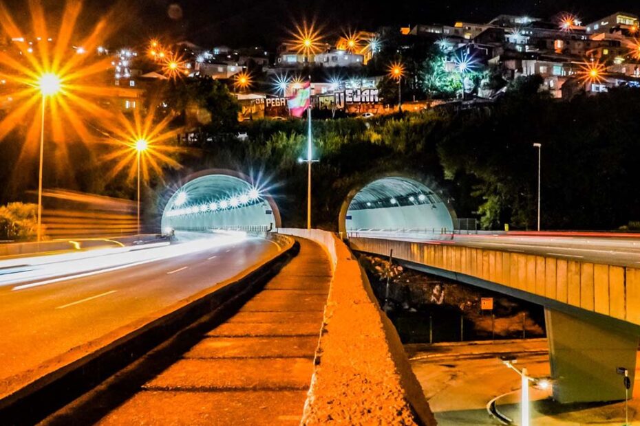 Túnel Antonieta de Barros florianopolis hojesc