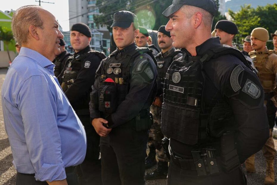jorginho mello policiais hojesc