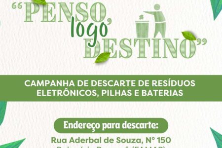 Porto Belo reforça descarte responsável por meio da campanha “Penso, Logo Destino”