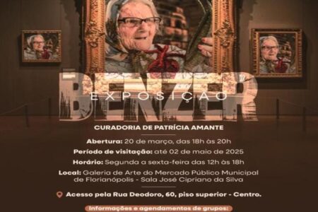 Florianópolis: exposição ‘Benzer’ está na Galeria de Arte do Mercado Público