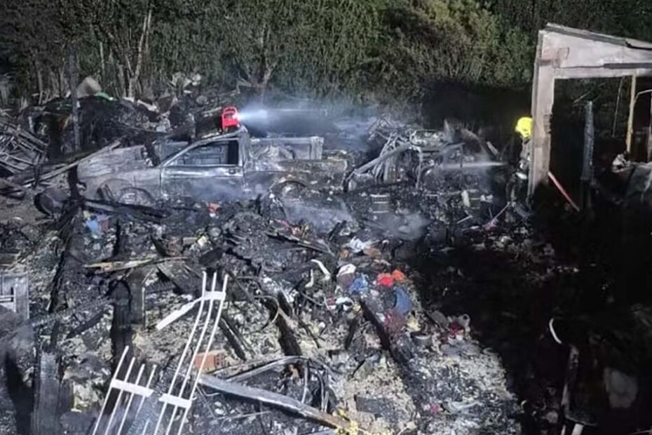 Gabriela de Carvalho incendio rio negrinho hojesc