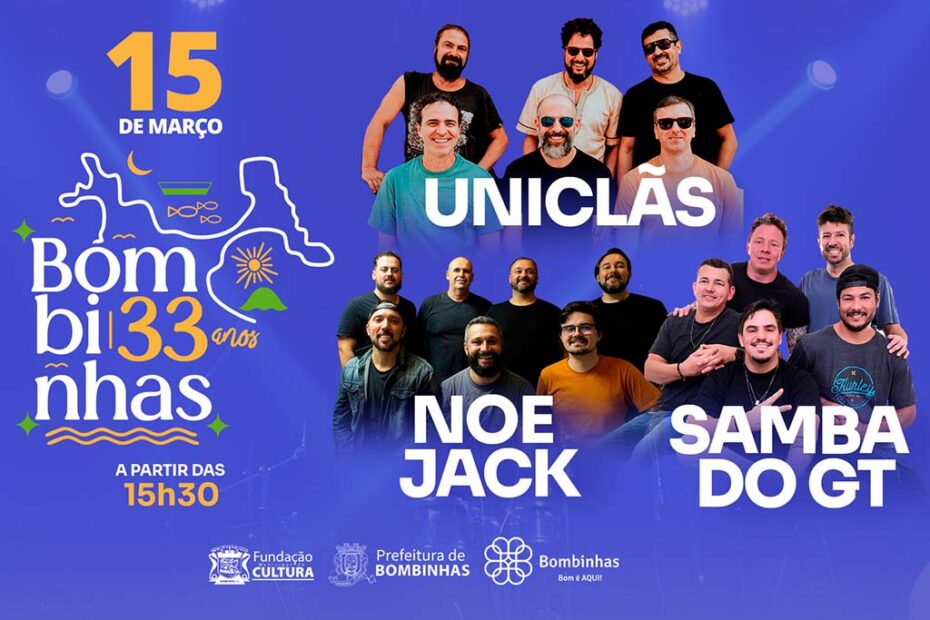 bombinhas 33 anos hojesc