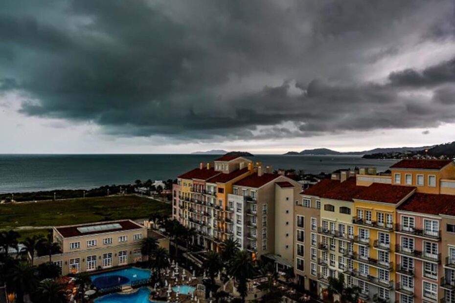 frente fria santa catarina hojesc