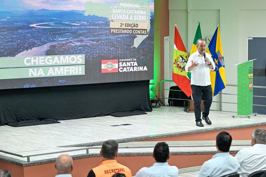 governador Jorginho hojesc