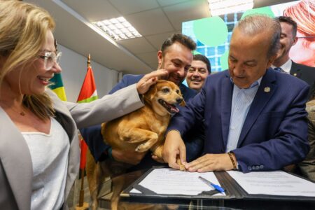 Governador Jorginho lança maior programa estadual de castração animal do País