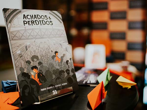 achados perdidos Mario Oshiro Dominic Amaral livro-se