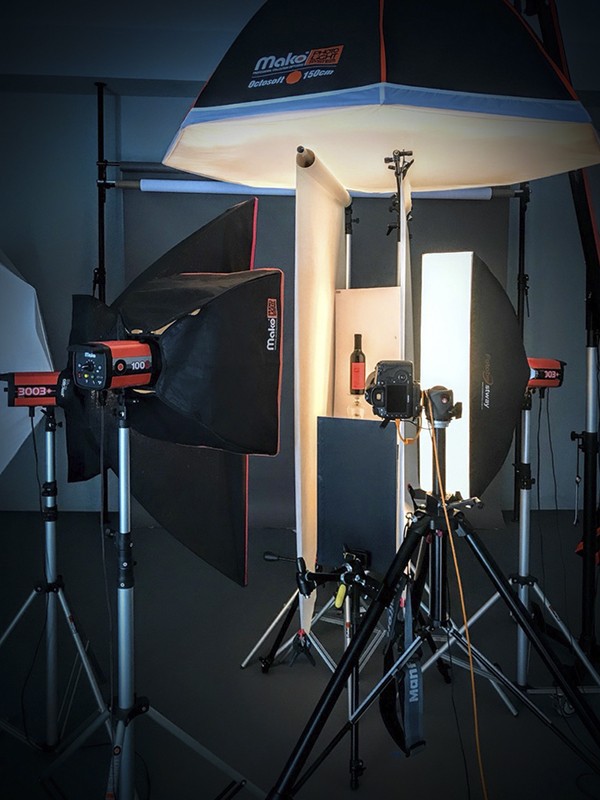 Estudio fotográfico contemporâneo - Curitiba