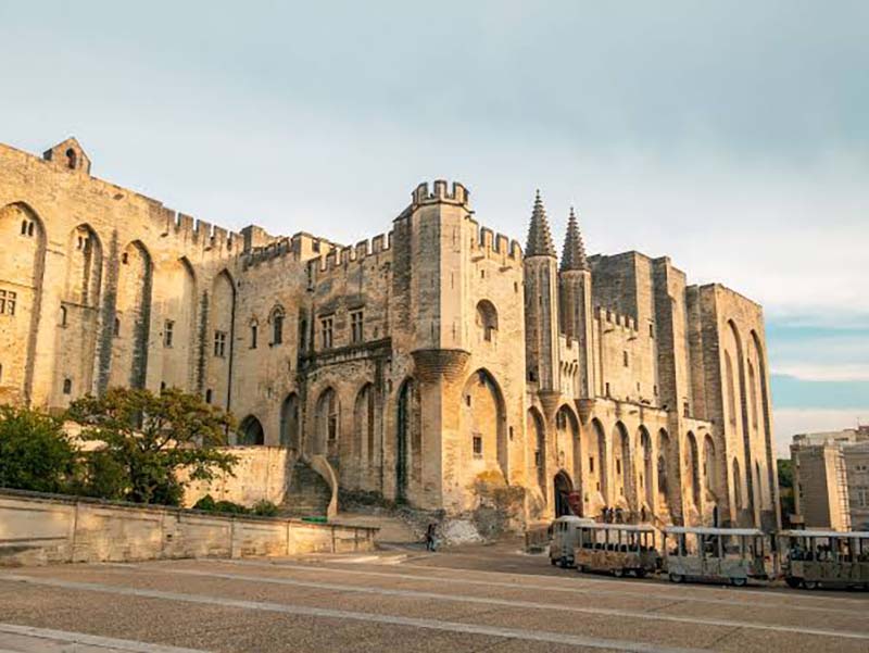 Palácio dos Papas em Auvignon França