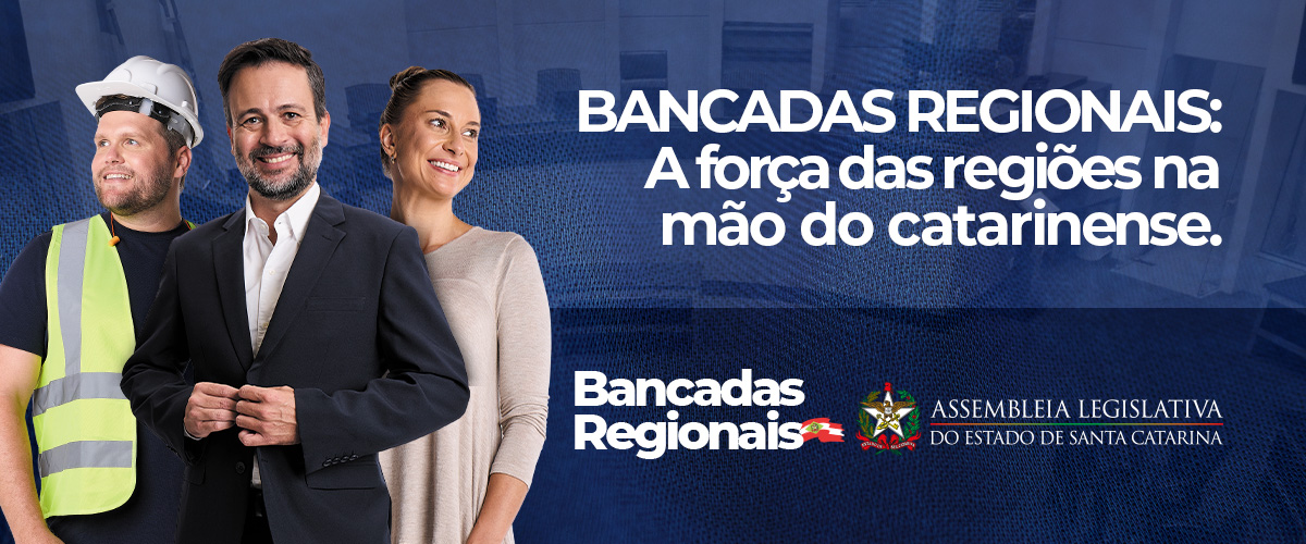 alesc assembleia legislativa de santa catarina bancadas regionais hojesc