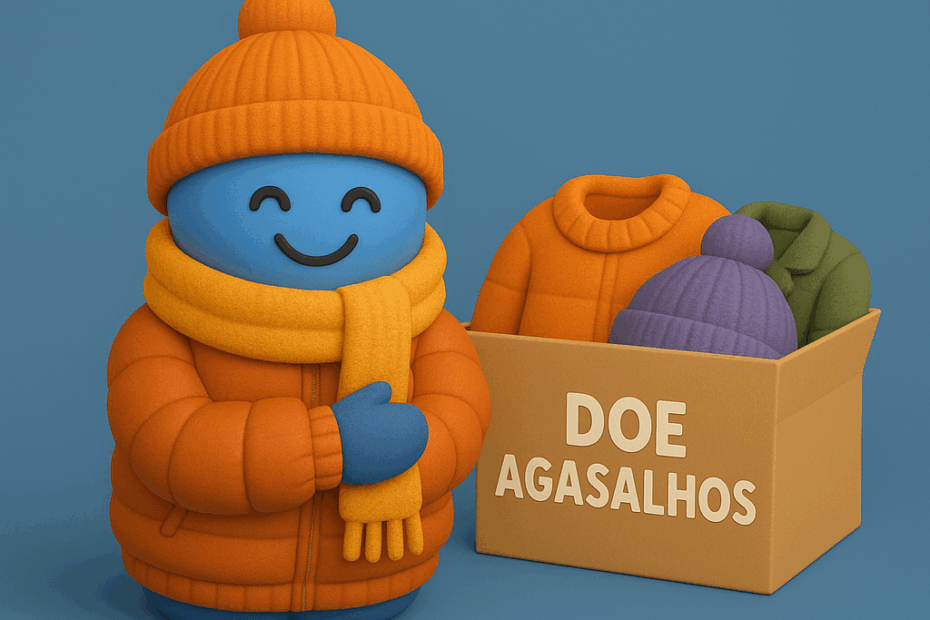 campanha do agasalho frio