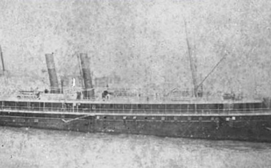 navio Pallas naufragio itajai hojesc