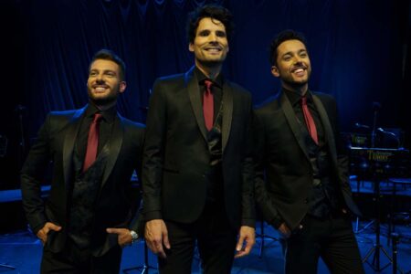 Amazing Tenors apresentam sucessos da música italiana no Teatro Ademir Rosa