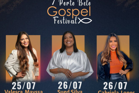 Porto Belo realiza 7ª edição do Gospel Festival com shows gratuitos