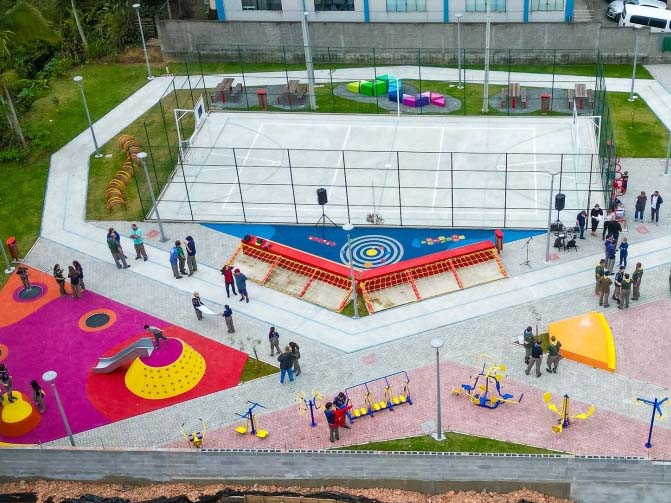 Praça Baden-Powell blumenau