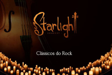 Starlight Concert apresenta clássicos do rock à luz de velas no Teatro Álvaro de Carvalho