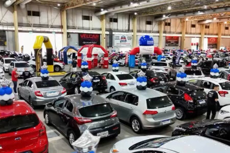 Joinville cresce como polo regional de feirões de automóveis seminovos