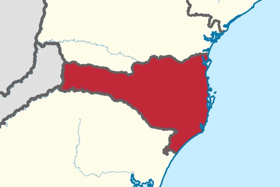 Santa Catarina mapa