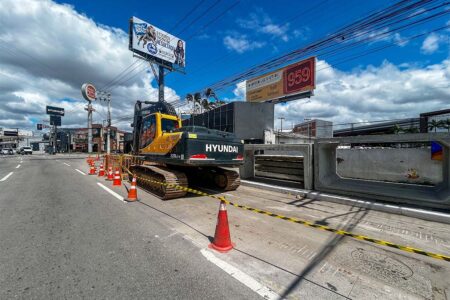 Balneário Camboriú inicia instalação de caixas de captação na Avenida do Estado