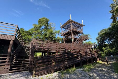Itajaí: Parque Municipal da Atalaia está fechado temporariamente para revitalização