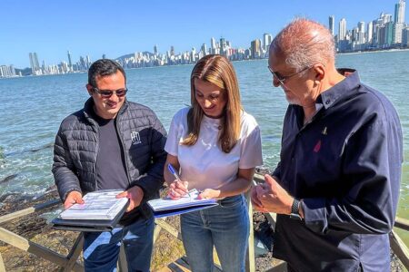 Balneário Camboriú: Juliana Pavan autoriza 2ª etapa das obras do deck do Pontal Norte