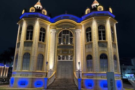 Itajaí: Palácio Marcos Konder comemora 100 anos nesta quarta-feira (22)