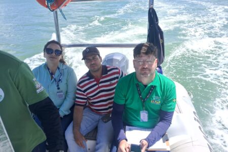 Representantes do Ministério do Turismo visitam Parque Aquícola de Porto Belo