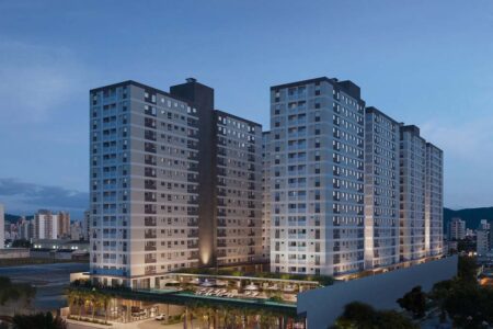 Projeto residencial de médio padrão de Itajaí aposta em home club de 8,5 mil m²